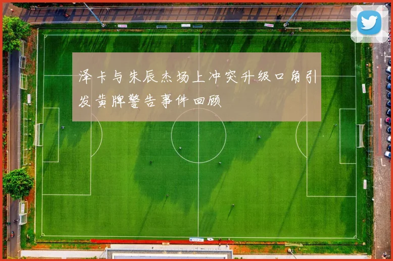泽卡与朱辰杰场上冲突升级口角引发黄牌警告事件回顾
